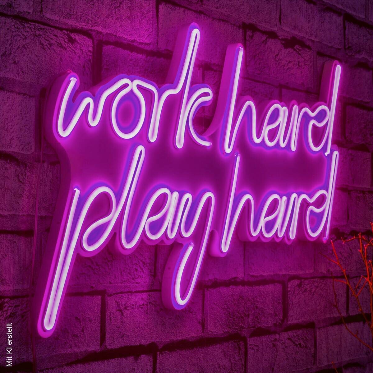 Opviq LED-Wandleuchte rosa PVC B/H/T/L: ca. 55x36x2x55 cm