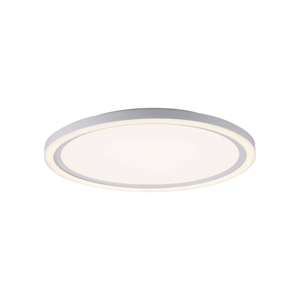 Just Light LED-Deckenleuchte BEDGING 14883-16 weiß Eisen Kunststoff H/D: ca. 6,5x40 cm 2 Brennstellen