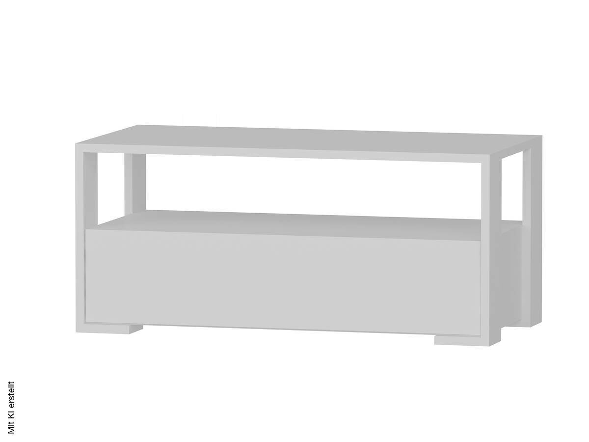 Couchtisch Balina weiß B/H/T: ca. 90x40x45 cm