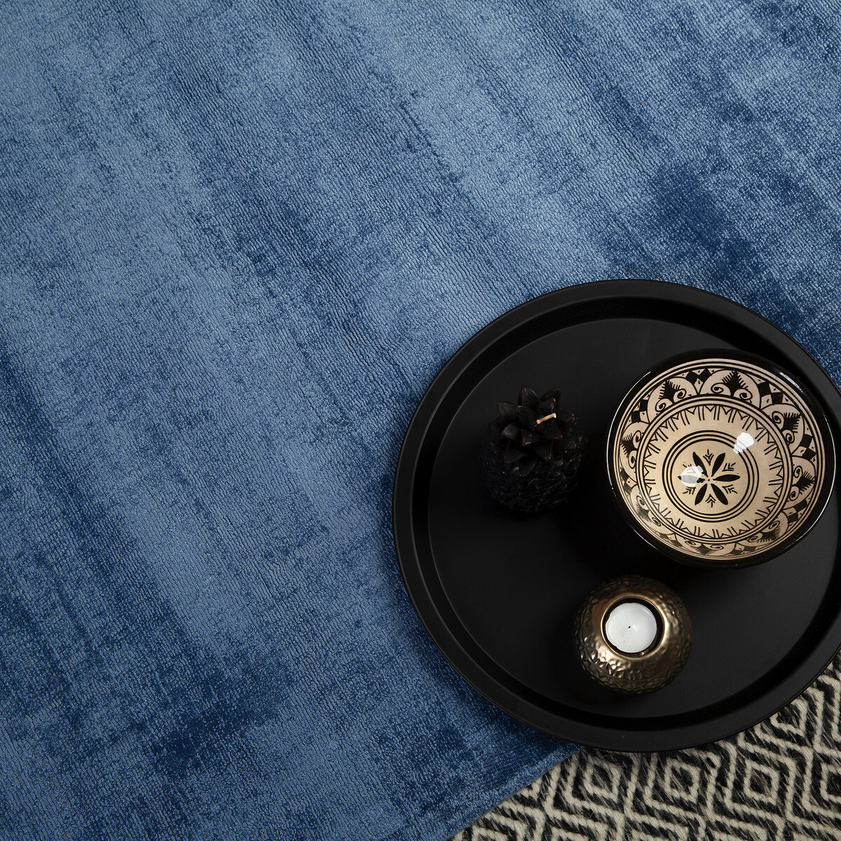 Obsession Teppich My Indigenous blau B/L: ca. 160x230 cm