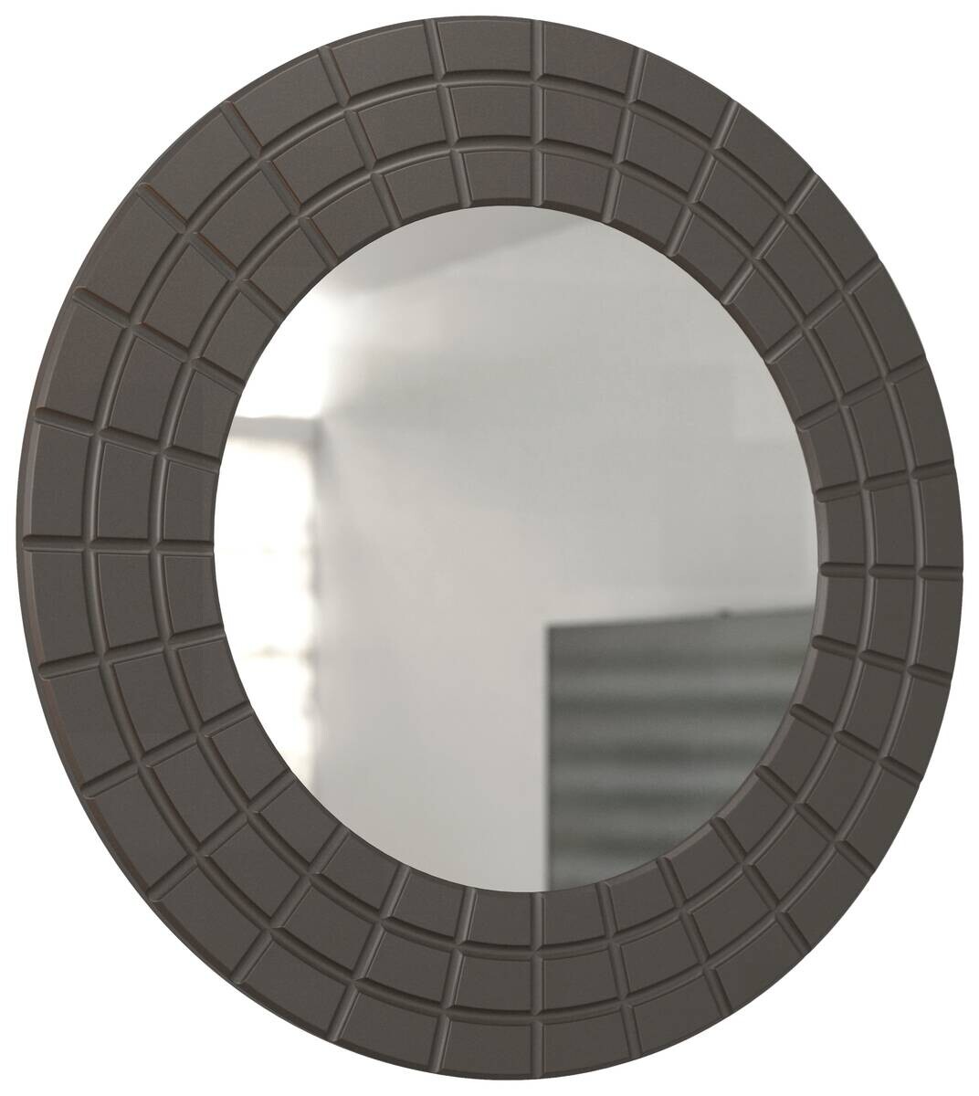 Rahmenspiegel Fusion bronze Optik D: ca. 67 cm