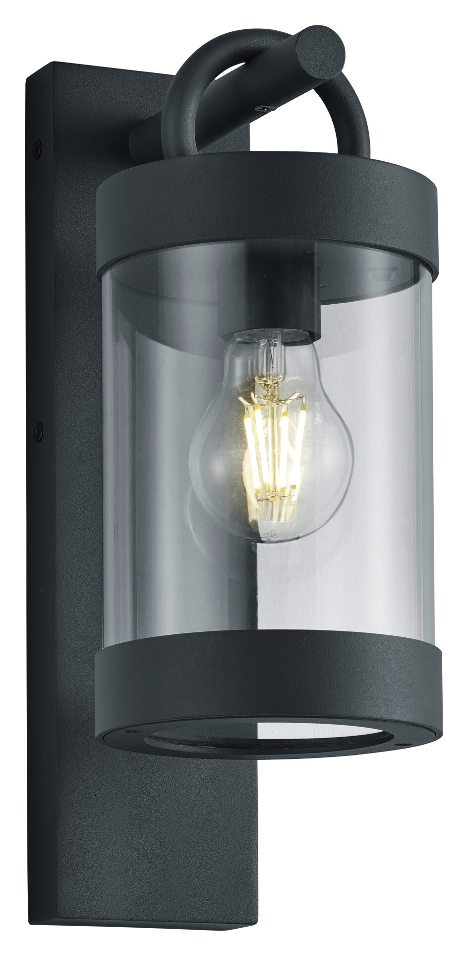 Außenleuchte 204160142 anthrazit klar B/H: ca. 12x33 cm