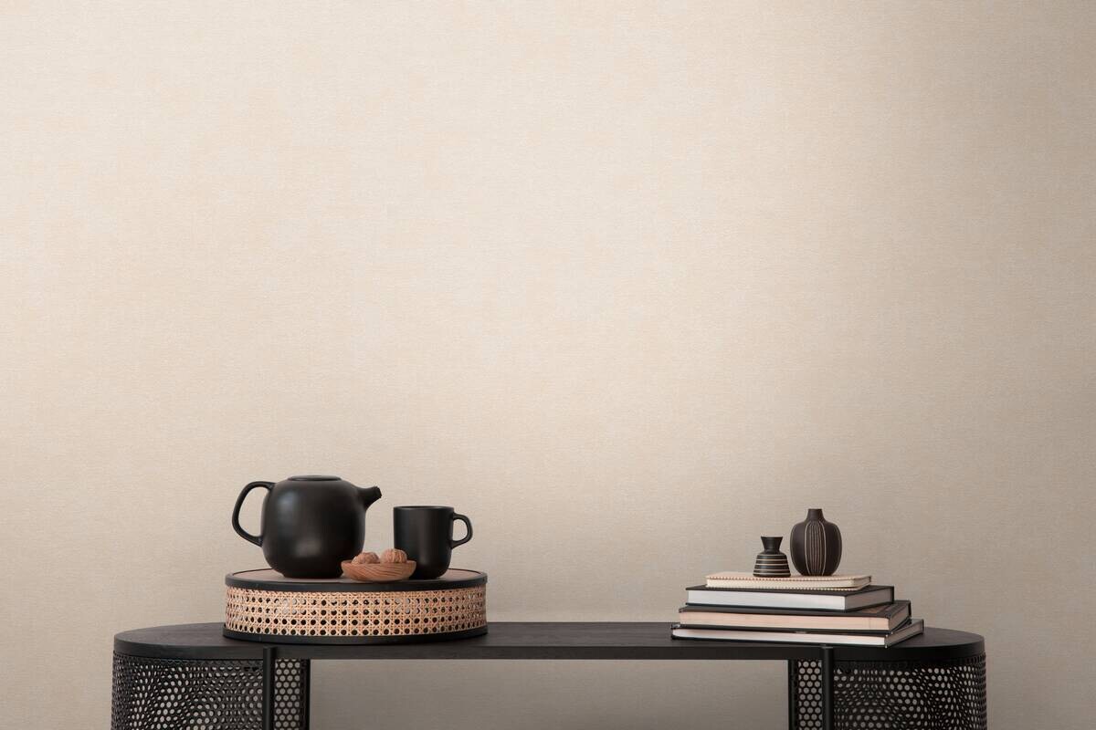 A.S.Creation Vliestapete creme B/H/D: ca. 53x1005x10,5 cm