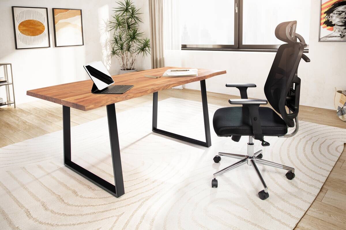 Schreibtisch B/H/T: ca. 180x76x90 cm