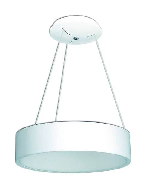 Näve Leuchten LED Pendelleuchte weiß Metall H/D: ca. 150x45 cm 1 Brennstellen