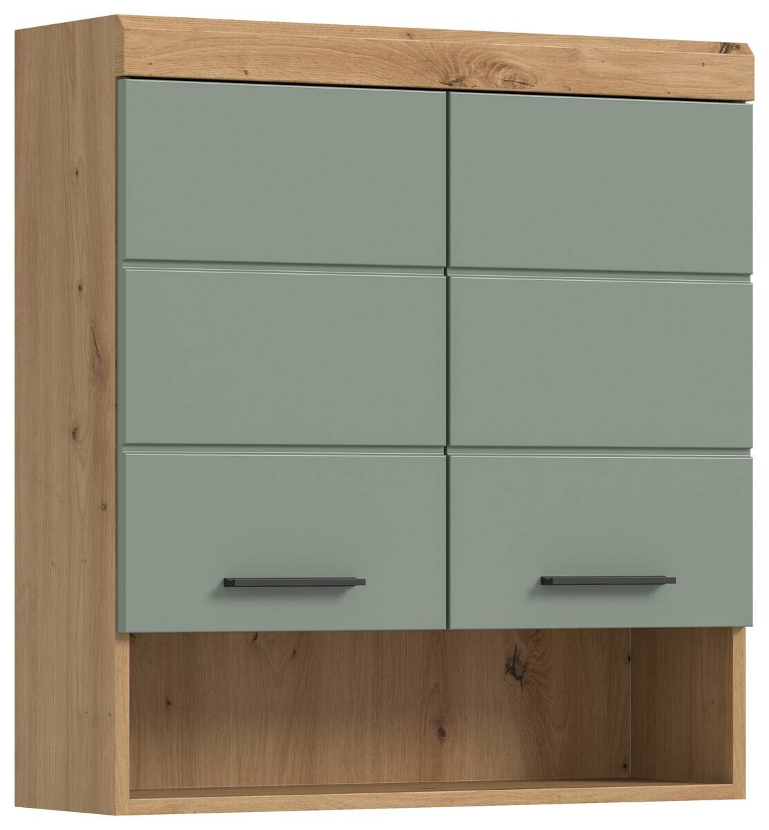 Badhängeschrank Scout Eiche Artisan Nachbildung salbei Nachbildung B/H/T: ca. 74x79x24 cm