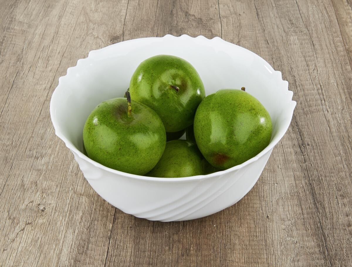 Bormioli Salatschale weiß Opal-Hartglas D: ca. 23 cm