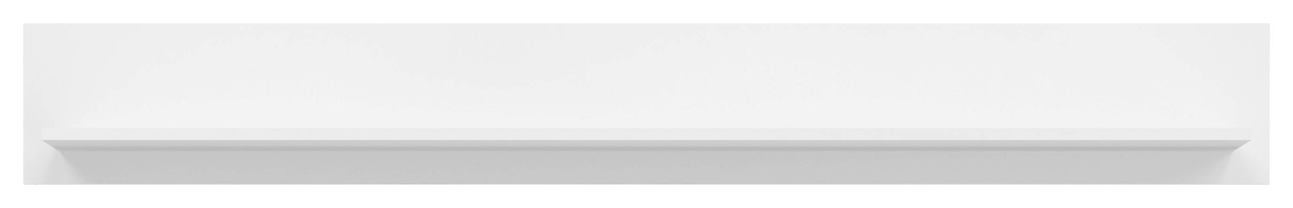 Wohnwand SKYLIGHT weiß weiß Hochglanz Pasol grau B/H/T: ca. 351x202x46 cm