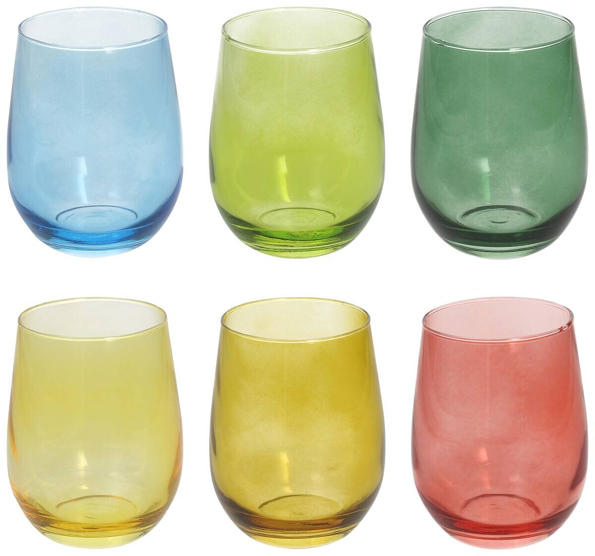 TOGNANA Trinkgläserset Tulip bunt