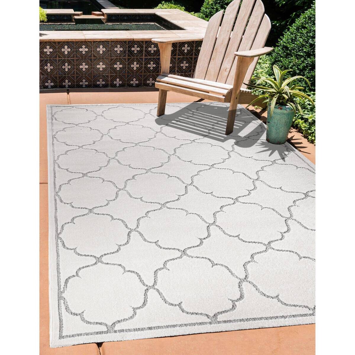 Sanat Outdoorteppich BERLIN creme B/L: ca. 200x290 cm