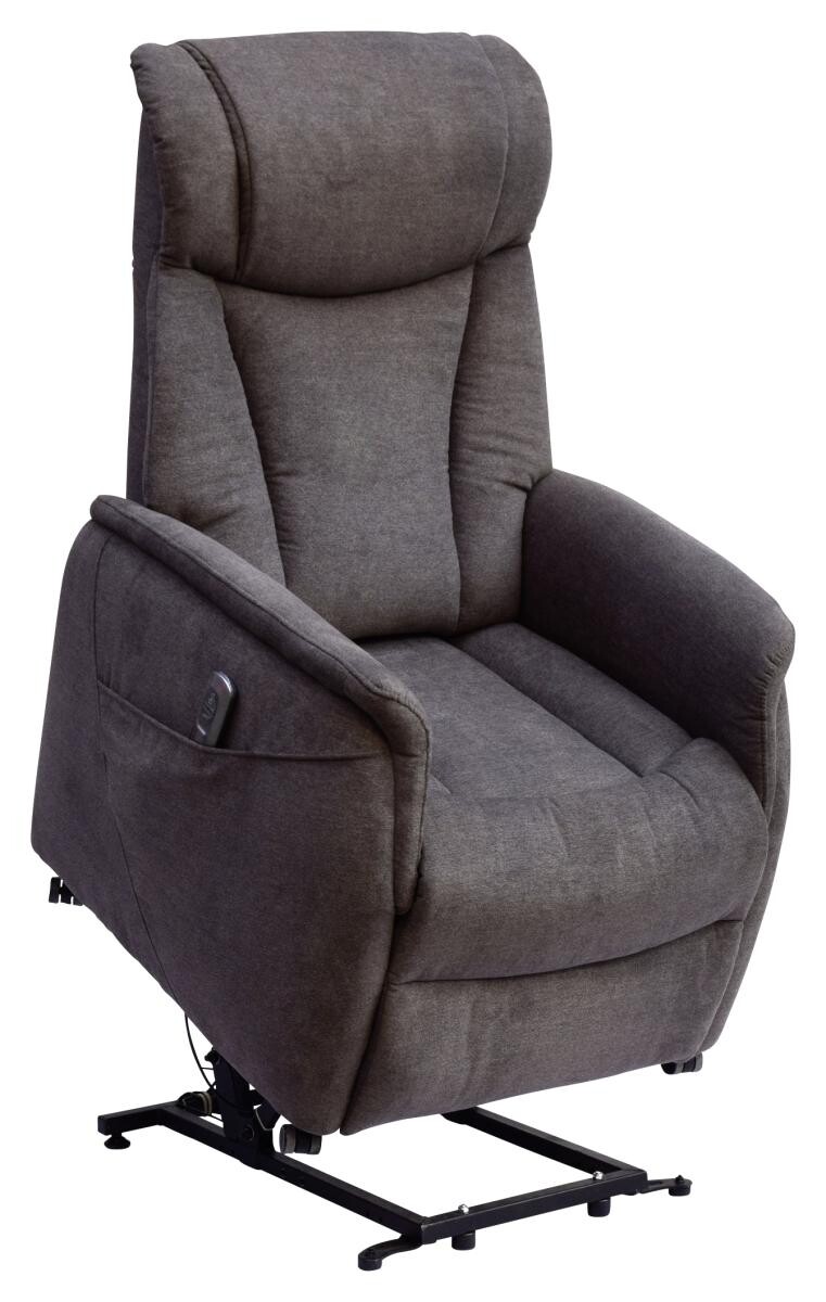 TV-Sessel Garda graubraun B/H/T: ca. 77x83x97 cm