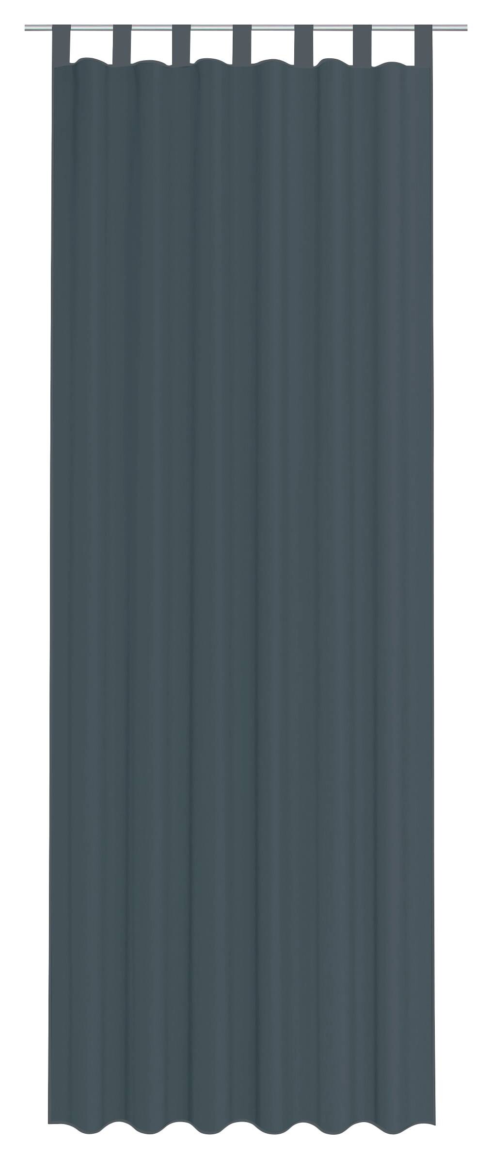 POCOline Kombivorhang Nouveau anthrazit B/L: ca. 140x245 cm
