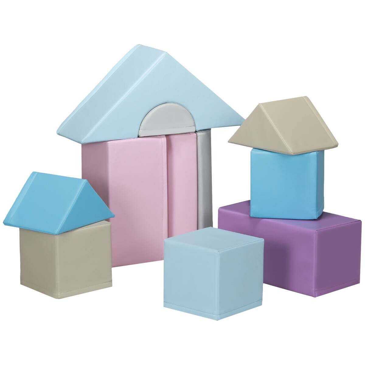 HOMCOM Bausteinset B/H/L: ca. 25x50x25 cm