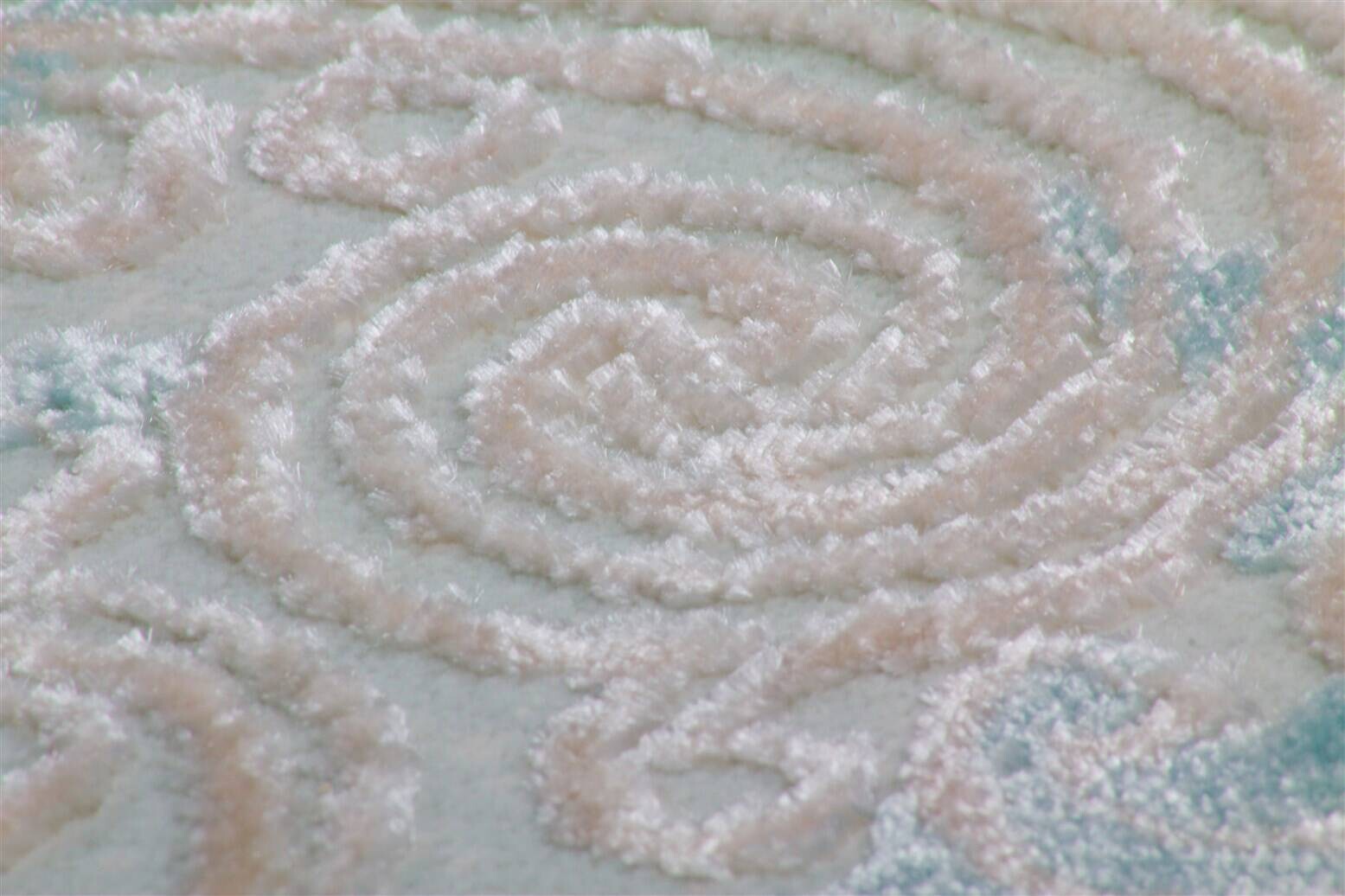 Arte Espina Kurzflorteppich Queen 100 hellblau B/L: ca. 120x170 cm