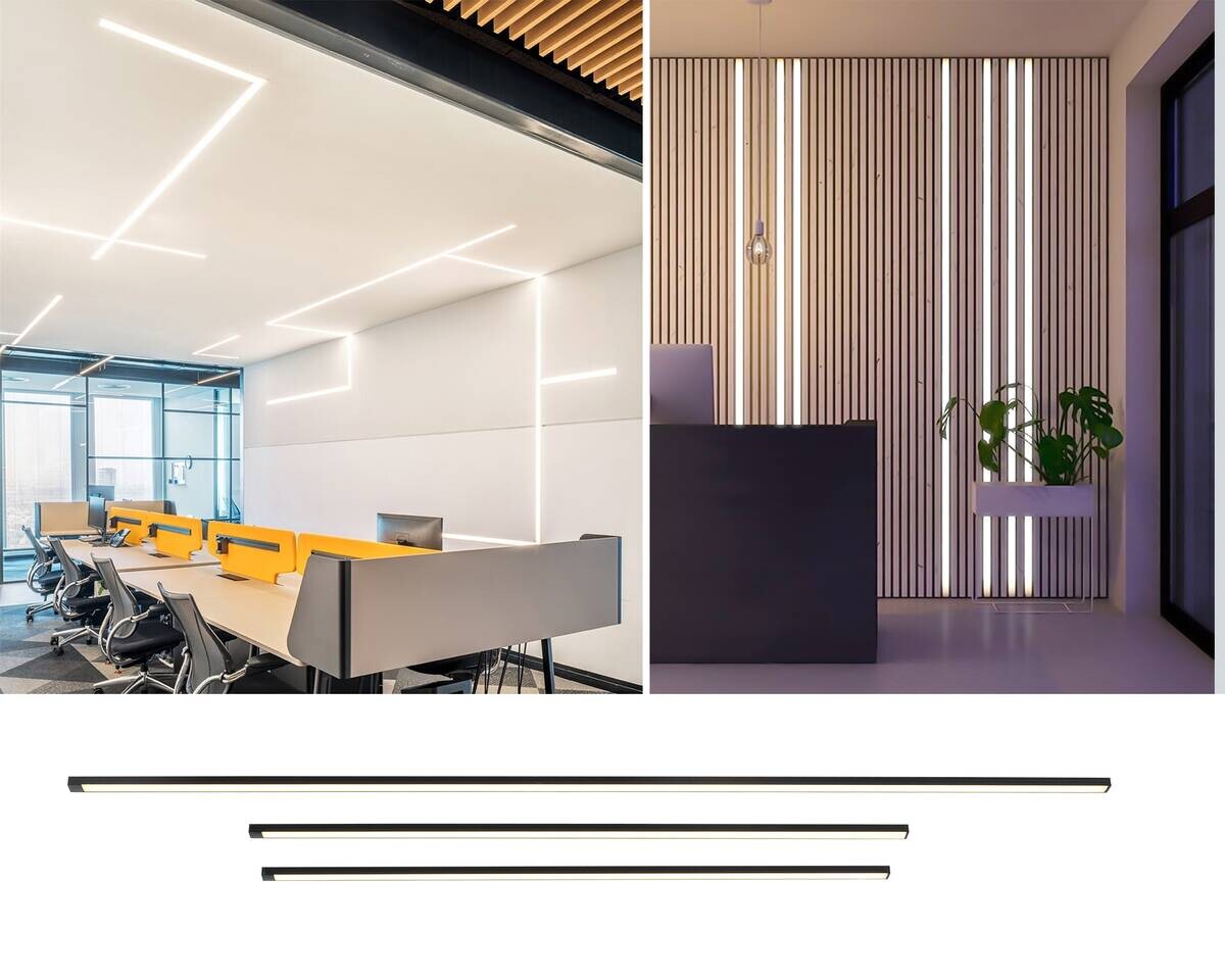 Nolo LED-Leuchtenset für Akustik-Paneele C16542PN L: ca. 75 cm