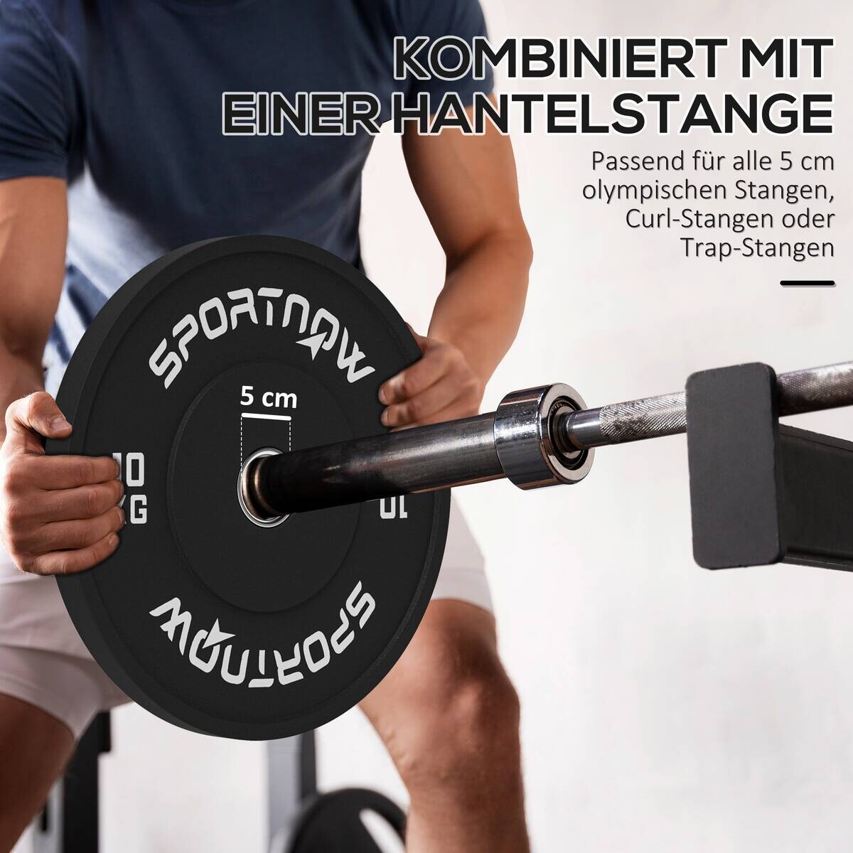 SPORTNOW Hantelscheiben