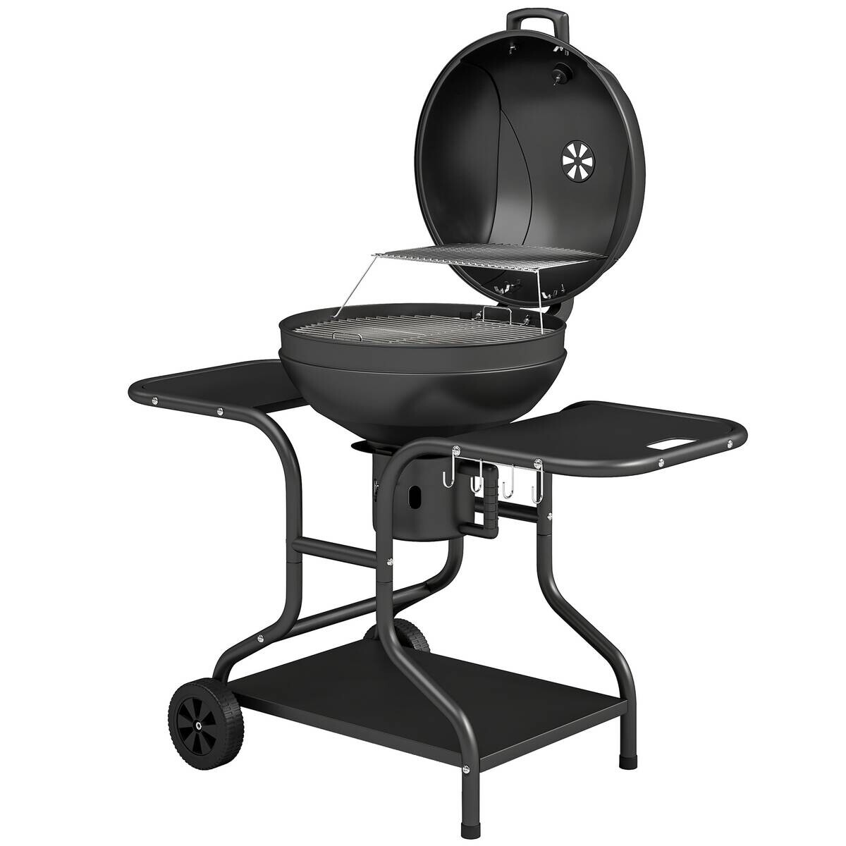 Outsunny Grill Metall B/H/L: ca. 63,5x106,5x129 cm