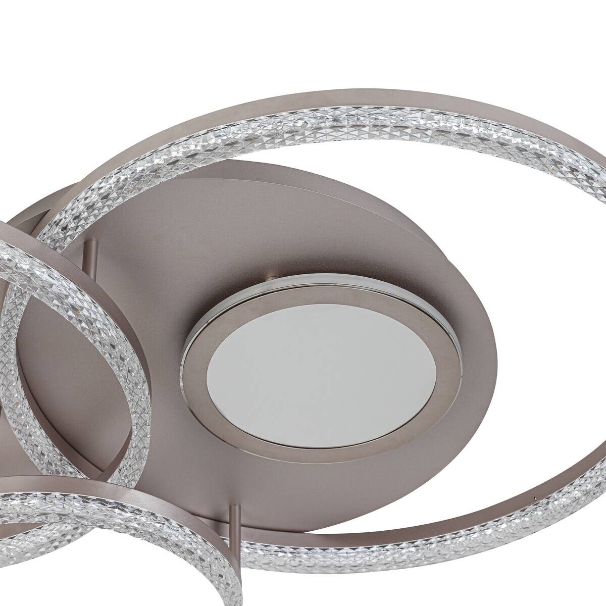 Nolo LED-Deckenleuchte champagner Metall