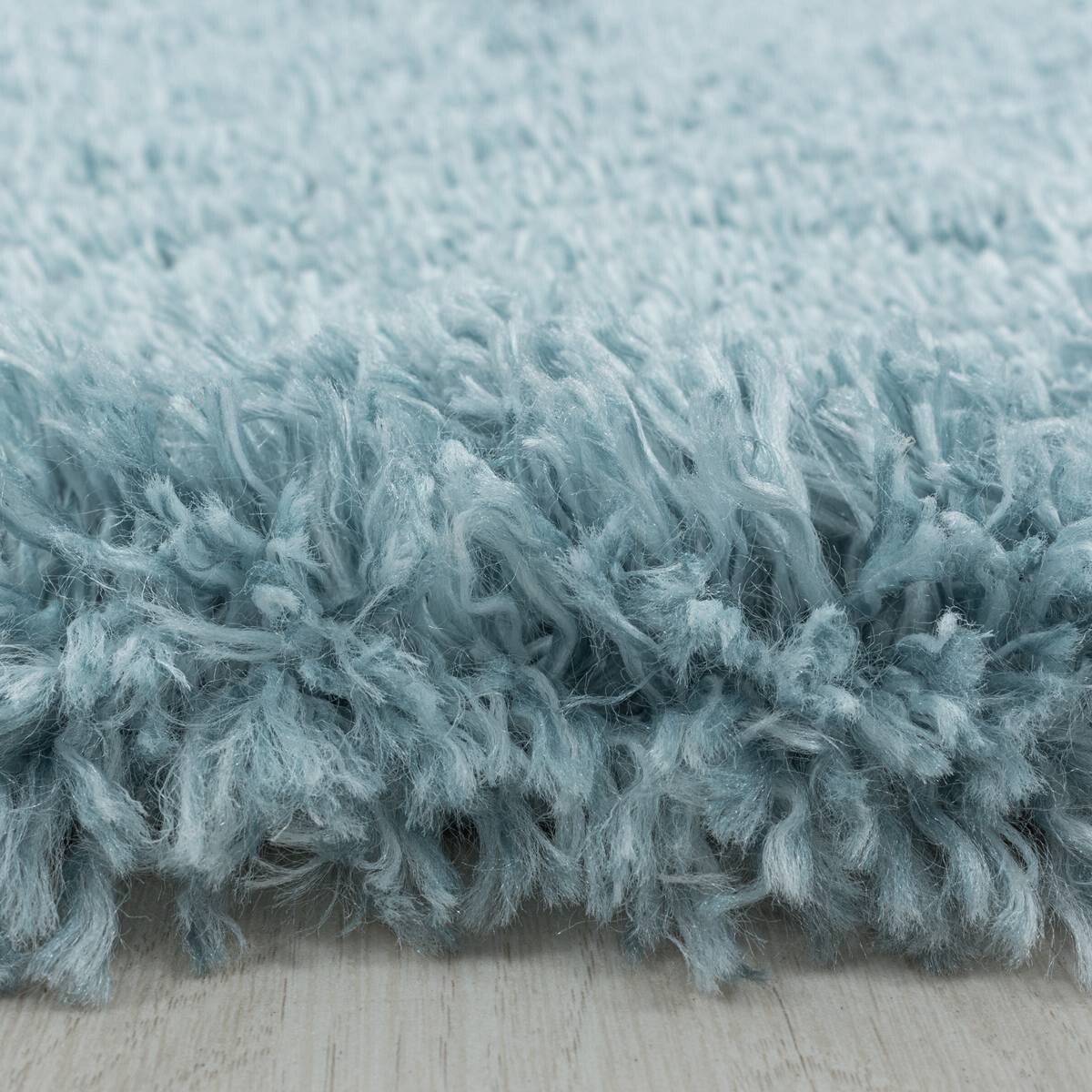 Ayyildiz Teppich FLUFFY blau B/L: ca. 80x150 cm
