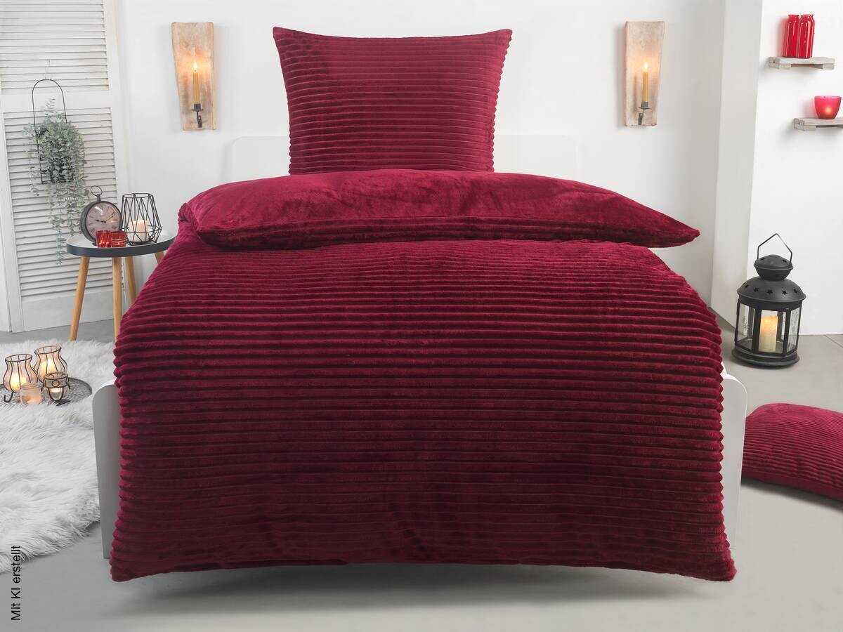 Microfaser Bettwäsche Cashmere touch