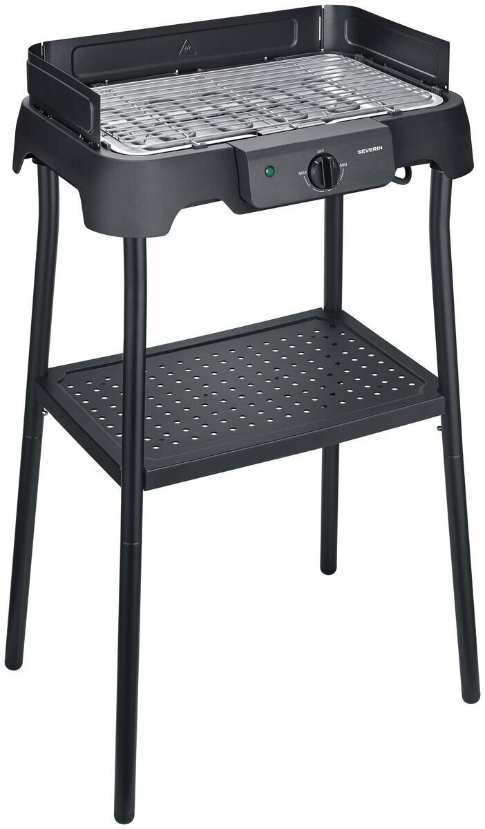 SEVERIN Barbeque-Grill PG 8594 schwarz Kunststoff Edelstahl B/H/L: ca. 33x8,5x42 cm