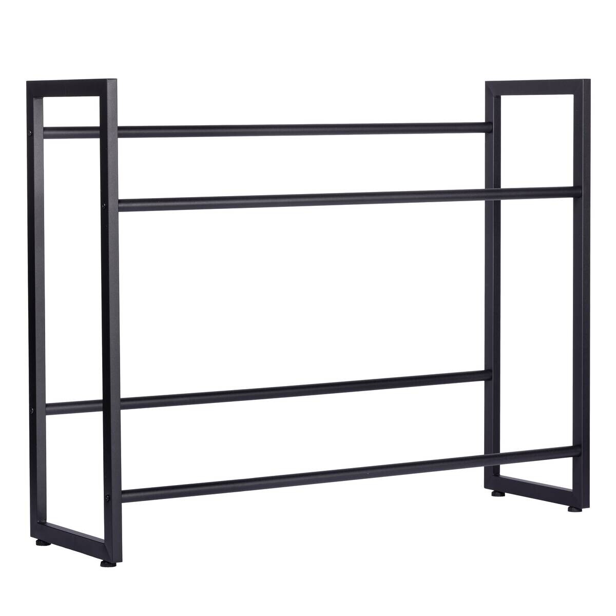 Kastenständer schwarz Metall B/H/T: ca. 104x82x32 cm