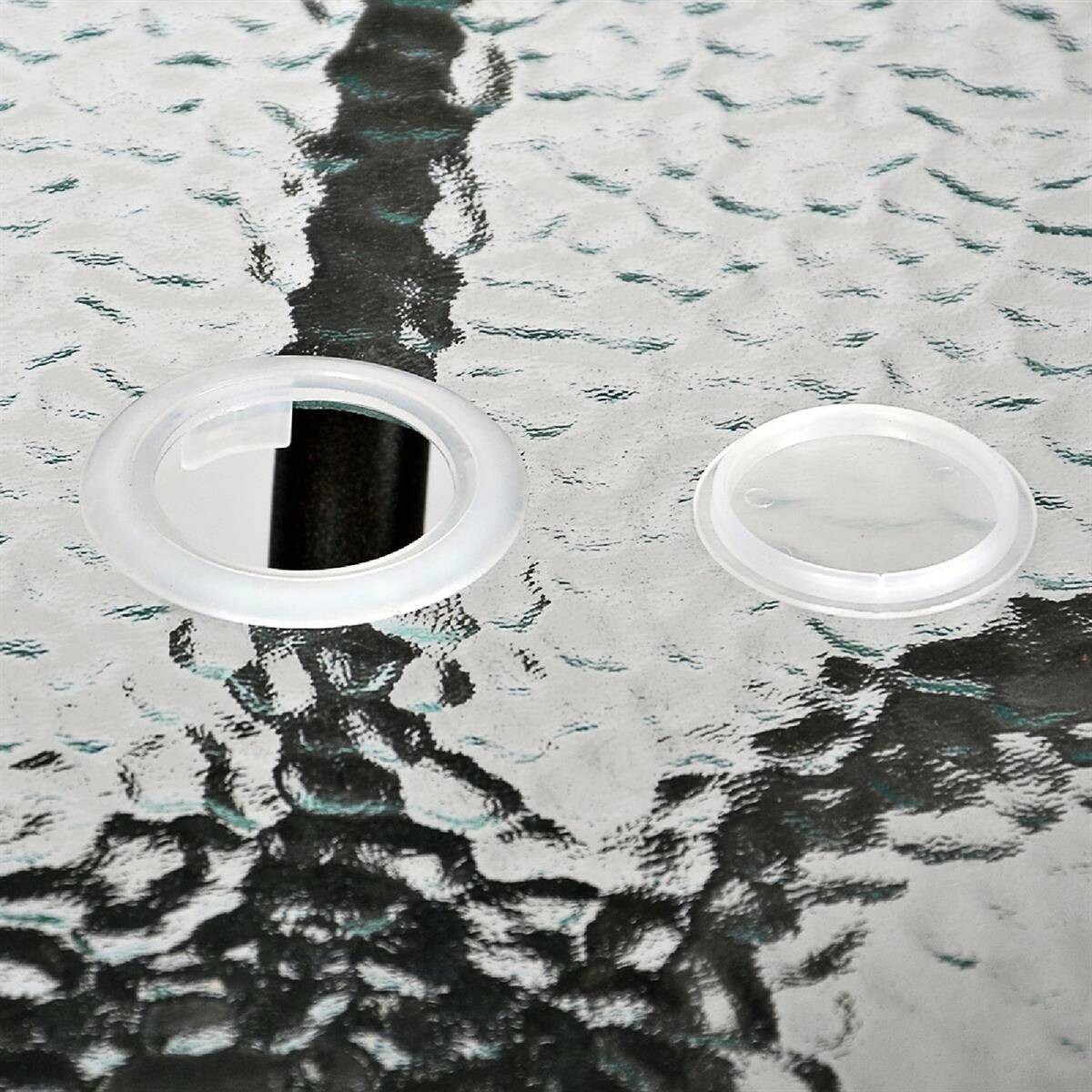 VCM Balkon-Set beige Polyrattan B/H/T: ca. 53x73x60 cm