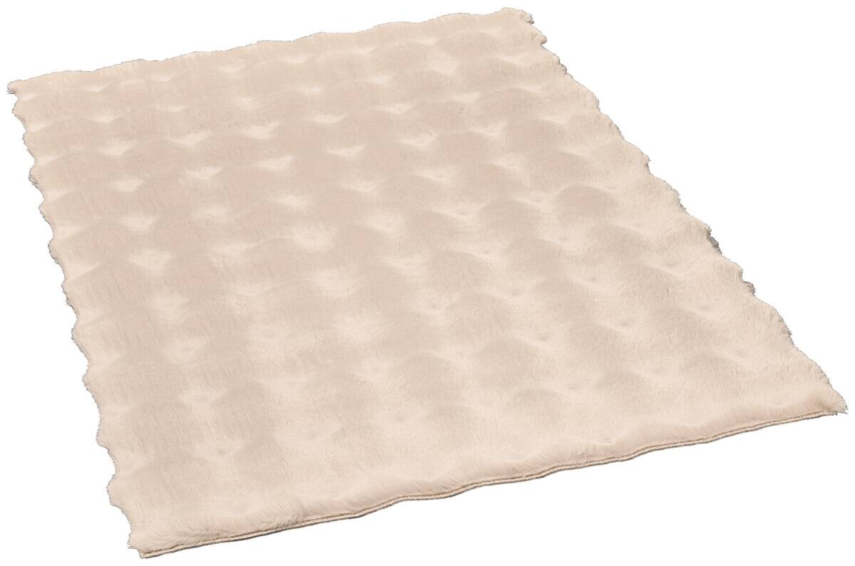 Fellimitat Big Bubble sand B/L: ca. 160x230 cm