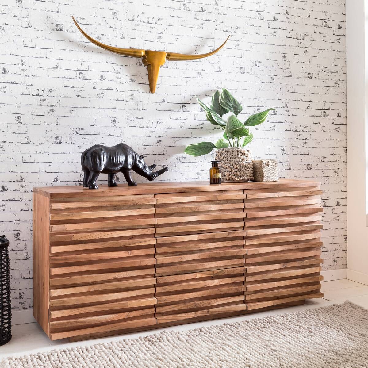 Sideboard natur B/H/T: ca. 160x75x43 cm