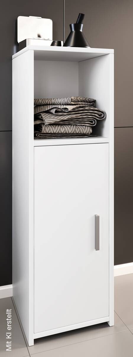 Midischrank Zalo weiß B/H/T: ca. 30x95x30 cm