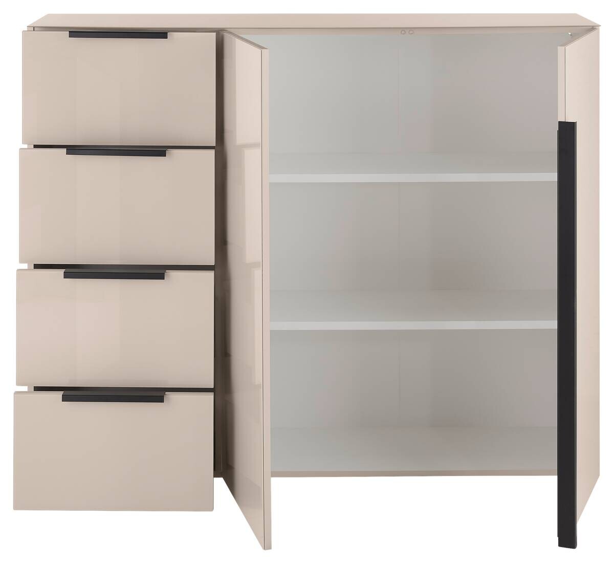 Kombikommode Sarino Kaschmir B/H/T: ca. 149x121x38 cm