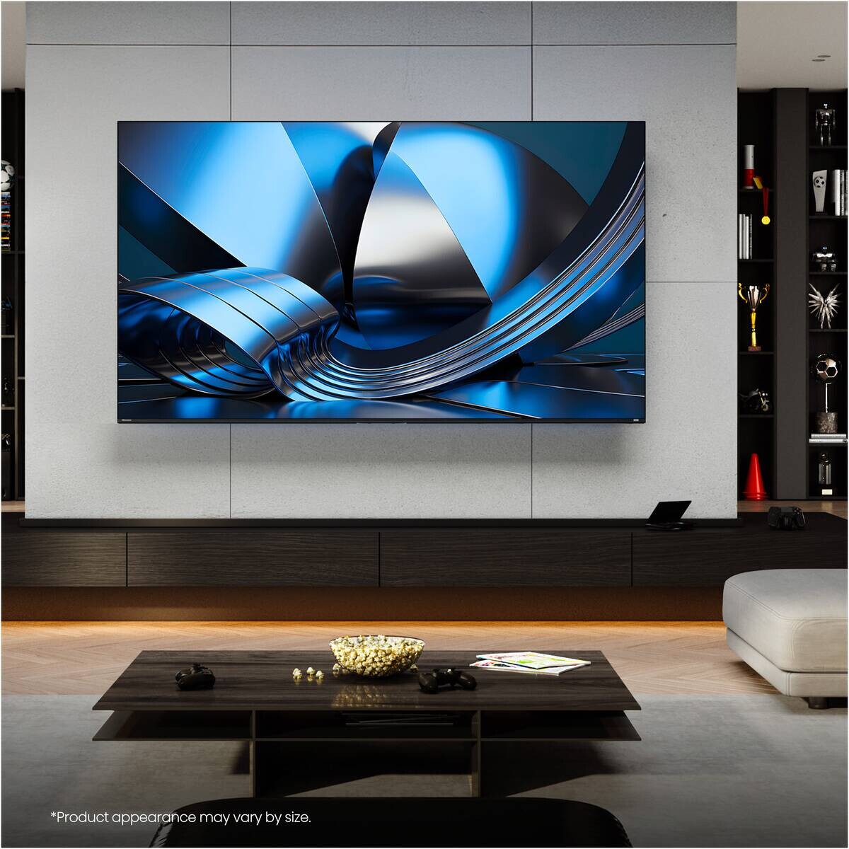 Hisense Mini-LED-Fernseher 55U7SE B/H: ca. 123x77 cm