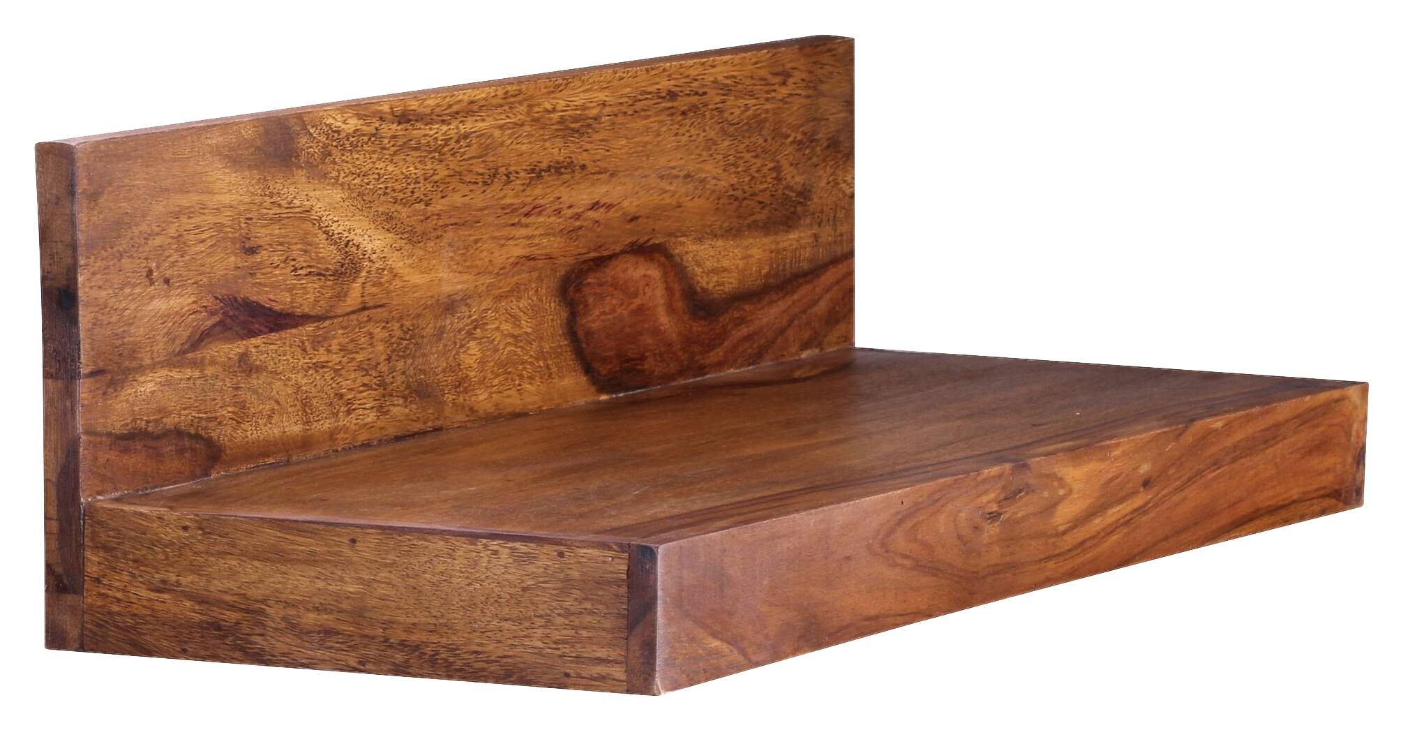 Wandregal natur B/H/T: ca. 60x17x23 cm