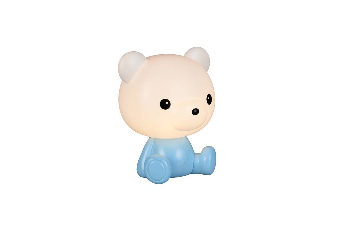 Reality LED Tischleuchte CUTIE blau Kunststoff B/H/T: ca. 21x25,5x19 cm 1 Brennstellen