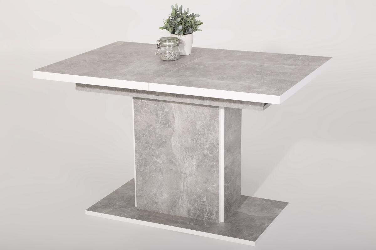 Esstisch Alice Beton Optik B/H/T: ca. 120x76x80 cm