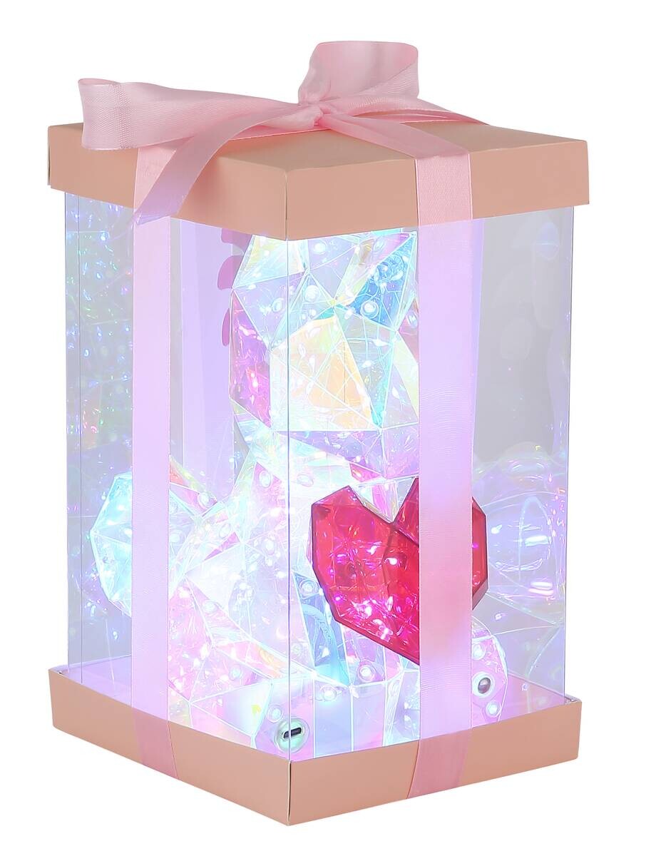 GLOBO LED-Dekoleuchte BRONDAR klar Kunststoff B/H/T: ca. 15x23x13 cm 1 Brennstellen