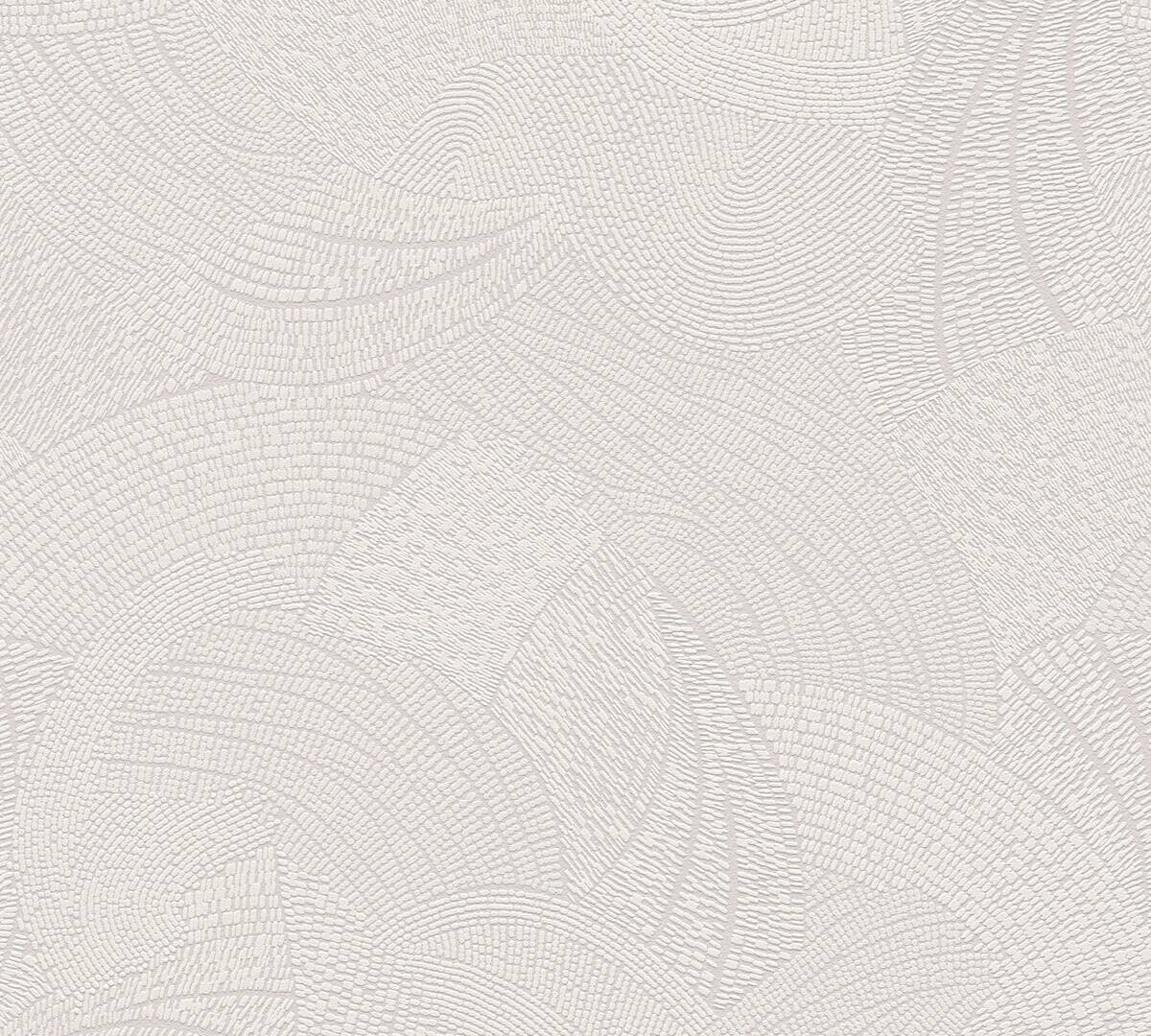 A.S.Creation Vliestapete grau weiß B/H/D: ca. 53x1005x9,2 cm