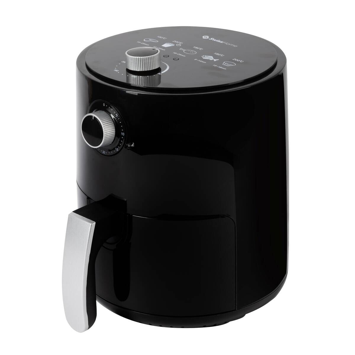 SWISS HOME Heißluftfritteuse SH-6653 schwarz Polypropylen ca. 2,5 l