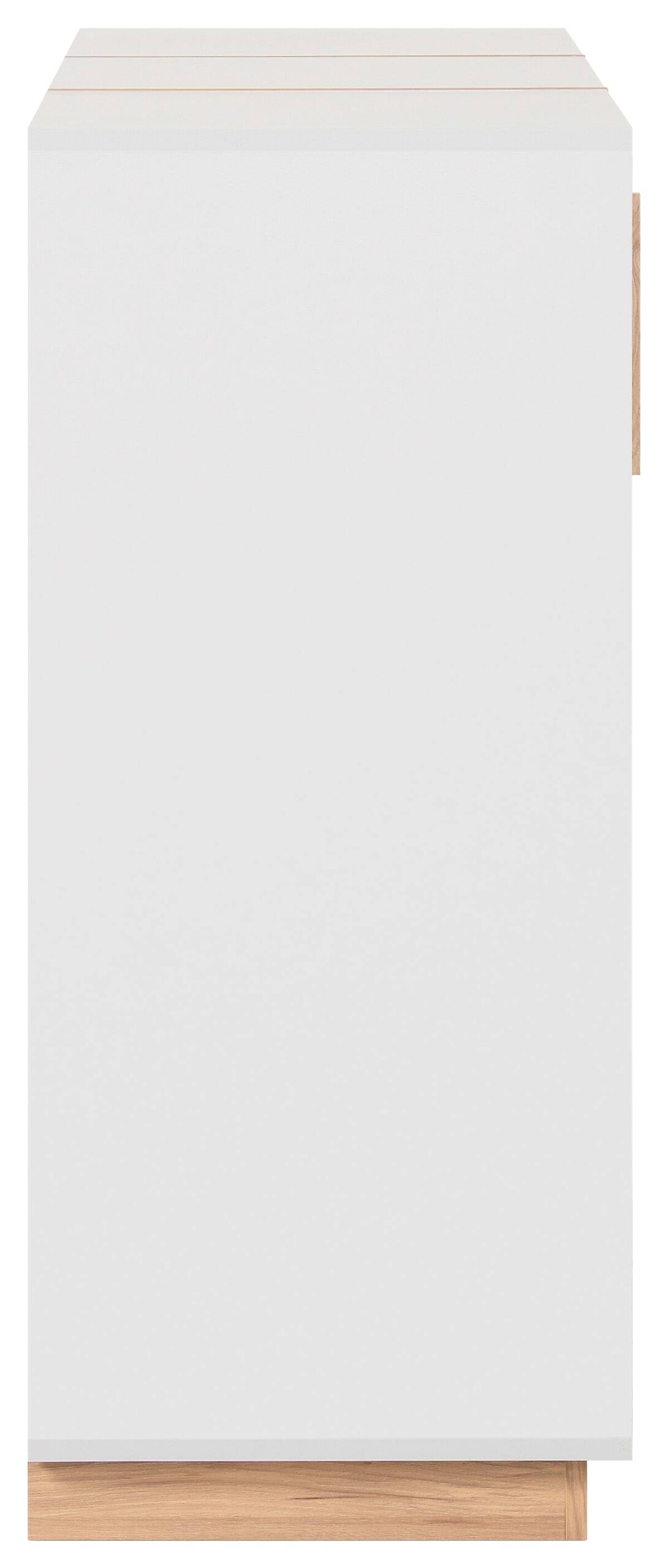 Kommode Split grau Jackson Hickory Nachbildung B/H/T: ca. 125x94x40 cm