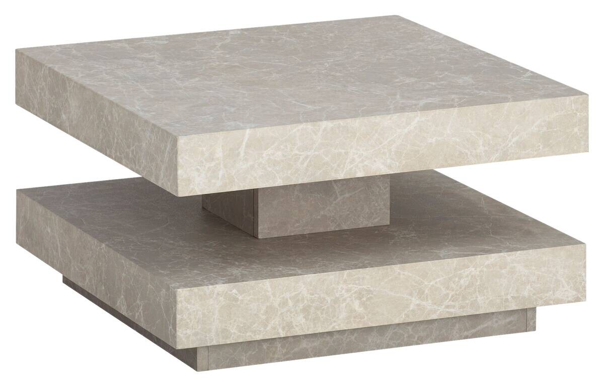 Couchtisch sand B/H/T: ca. 60x34x60 cm