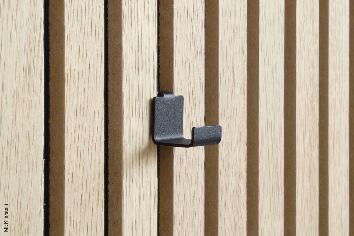 Zubehör Akustikpaneel schwarz L/B/H: ca. 4,4x4x2,5 cm pro Stück