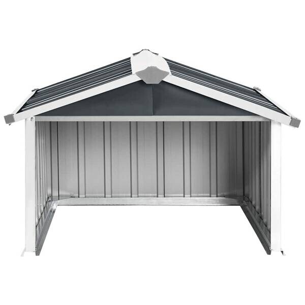 Rasenmäher-Garage anthrazit B/H/L: ca. 97x63x92 cm