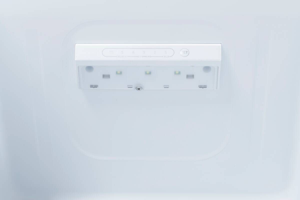 POCOline Kühl-/Gefrierkombination KGK 262-176 CIX Inox B/H/T: ca. 54x176x55 cm