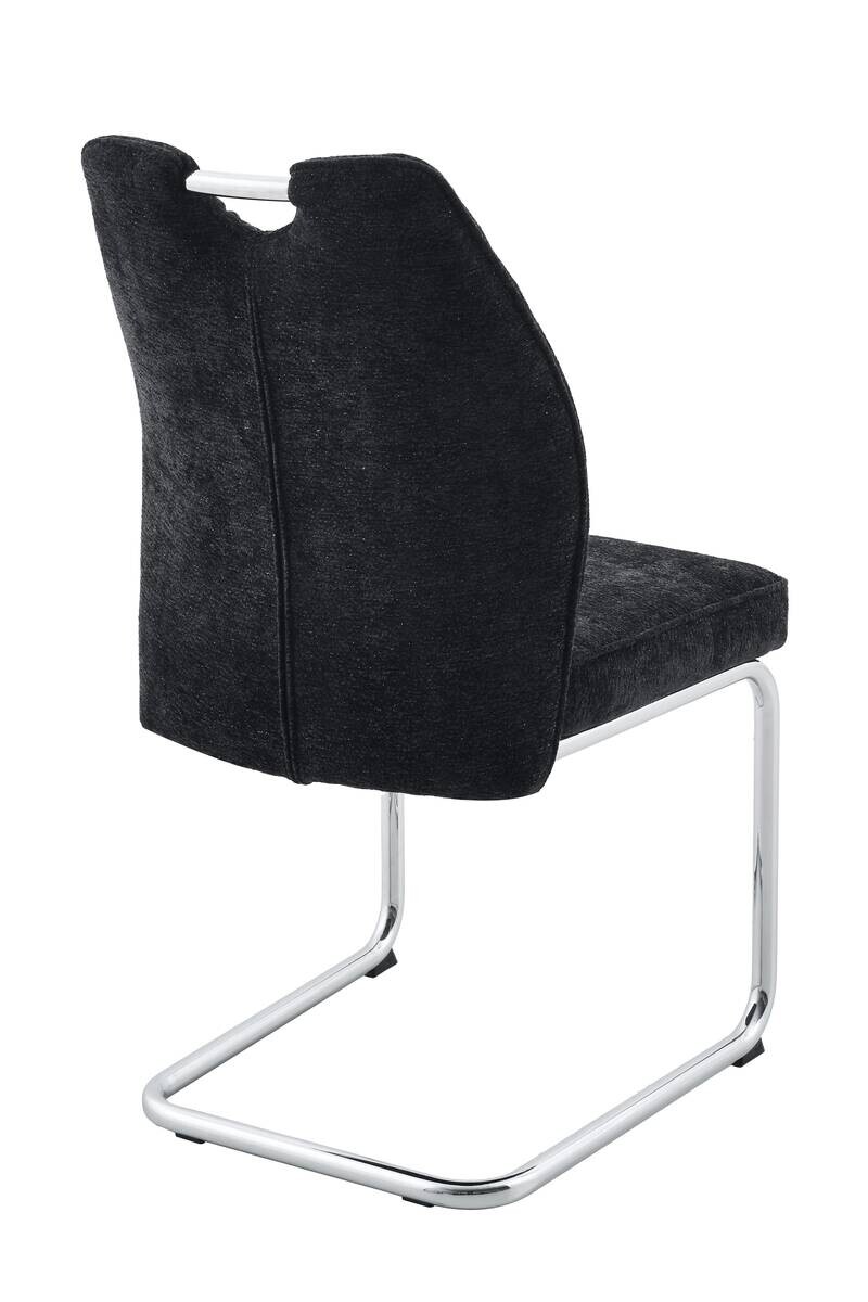 Schwingstuhl Lucca schwarz B/H/T: ca. 48x94x61 cm
