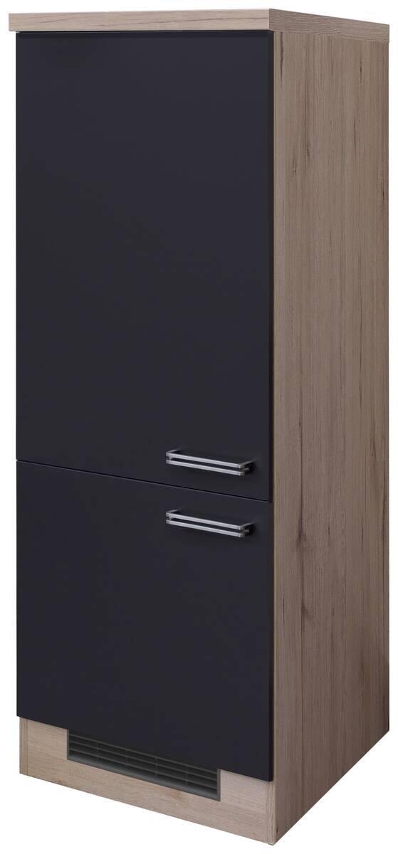 Kühlumbauschrank Elva anthrazit B/H/T: ca. 60x162x60 cm