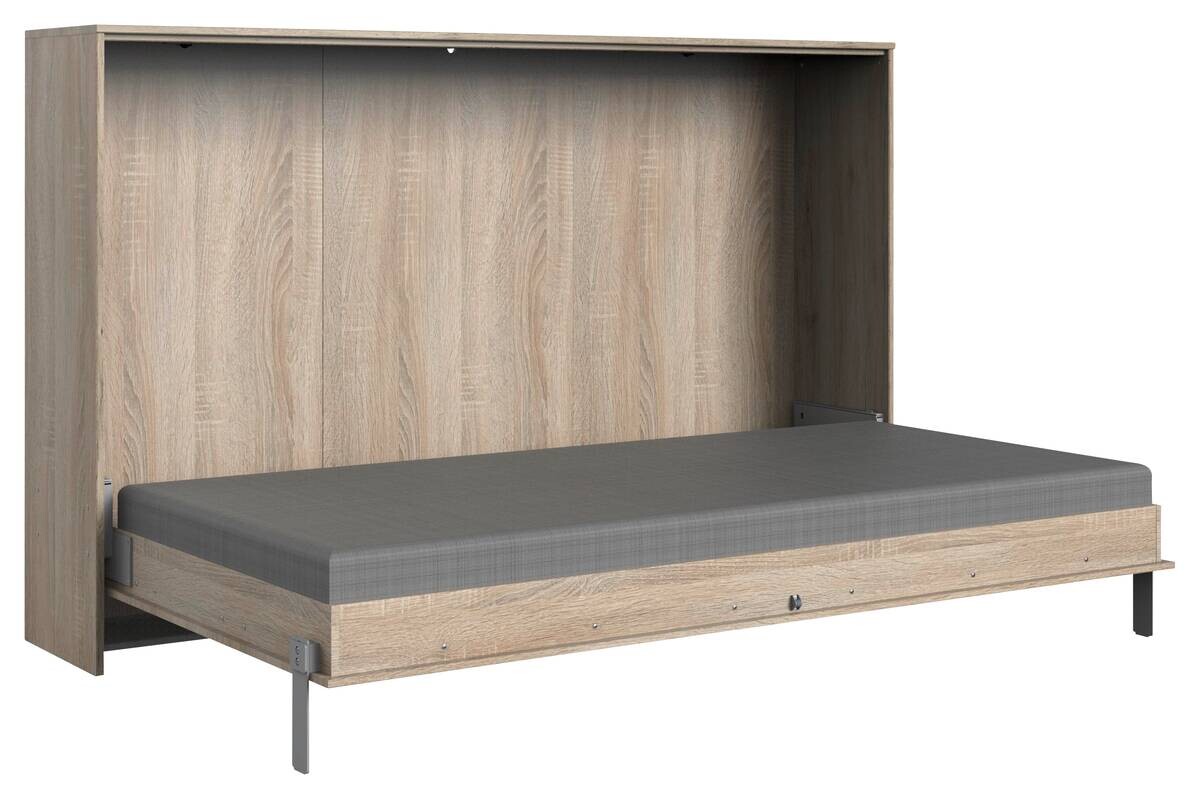 Klappbett Juist Eiche Sägerau Nachbildung Liegefläche B/L: ca. 120x200 cm