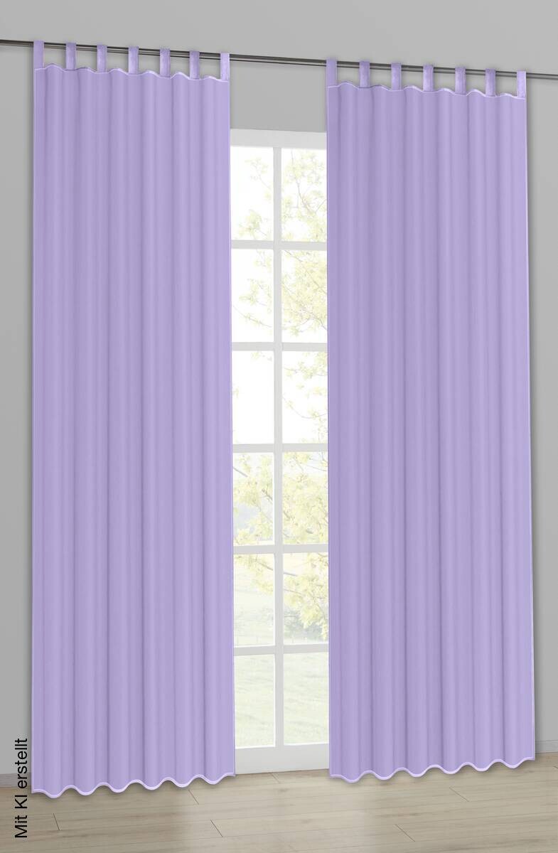 Sensation Kombivorhang Nouveau lavendel B/L: ca. 140x245 cm