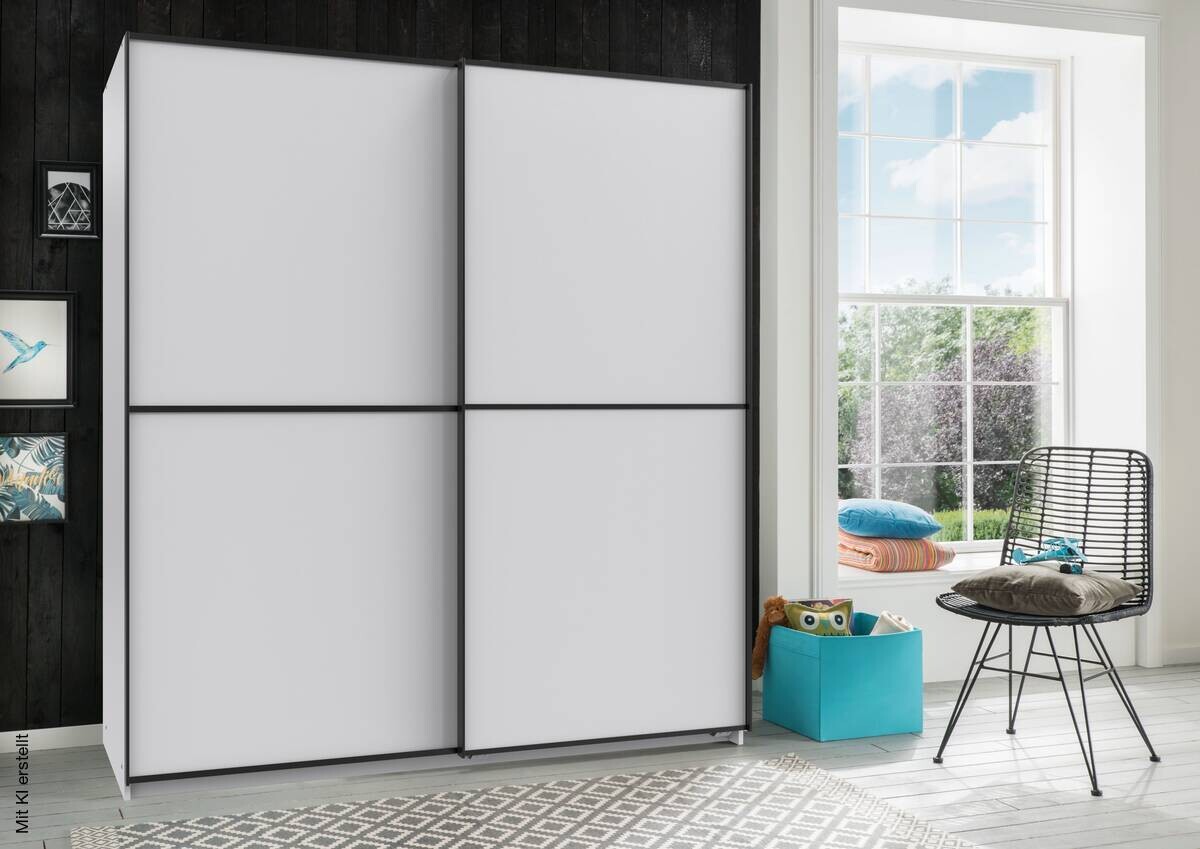 Schwebetürenschrank Ulm B/H/T: ca. 180x198x65 cm