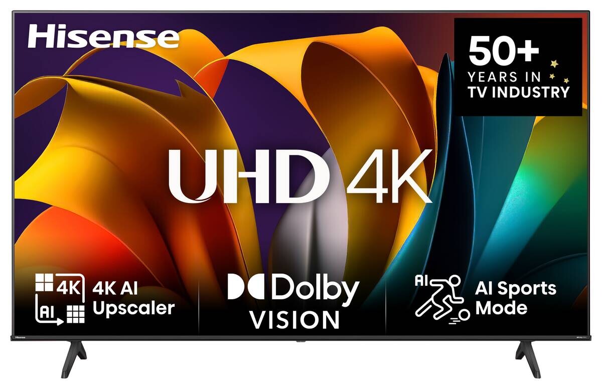 Hisense LED-Fernseher 43A6N B/H: ca. 96x61 cm