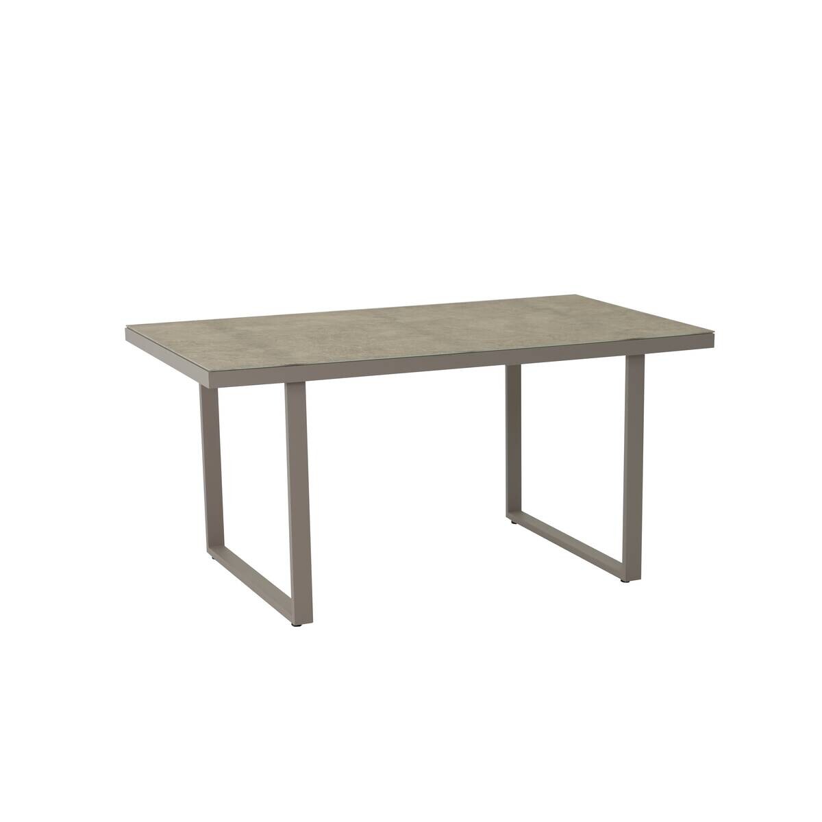 POCOline Gartensitzgruppe Tulum grau Glas